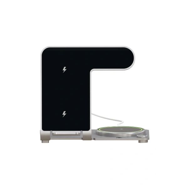 3 İn 1 Y91 Magsafe Kablosuz Stand Gümüş