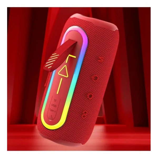 iDragon Flip6 Max Bluetooth Hoparlör Kırmızı