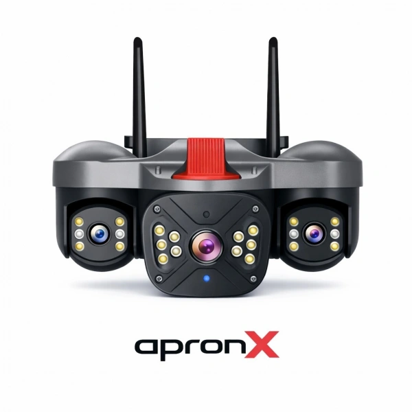 Apronx Apx-wp332 6Mp Üç Kameralı Wifi Kamera
