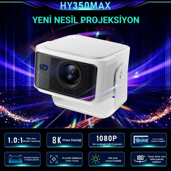 İ-Dragon Hy350 max Projeksiyon