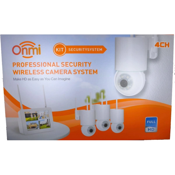 Apronx DSM600 4 Kanal Nvr + 3Mp 4 Kamera Full Color Mik. + 10 Lcd Wifi Set + 480 Gb SSD Harddisk