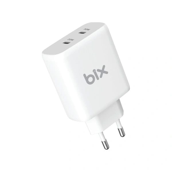 BİX BX2P50 50W FAST TYPE - C ÇIKIŞ ŞARJ ADAPTÖRÜ