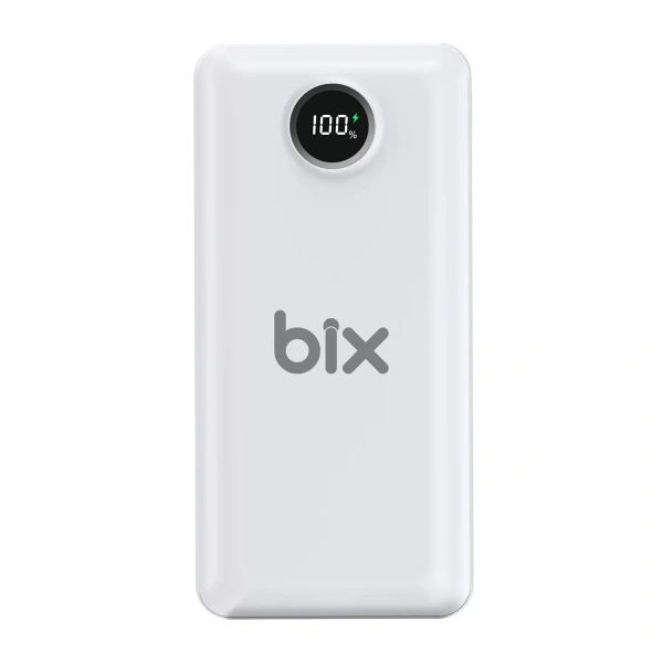 BİX PB201 22.5W BEYAZ QUALCOMM 4.0 QUICK ŞARJ 20000 MAH POWERBANK