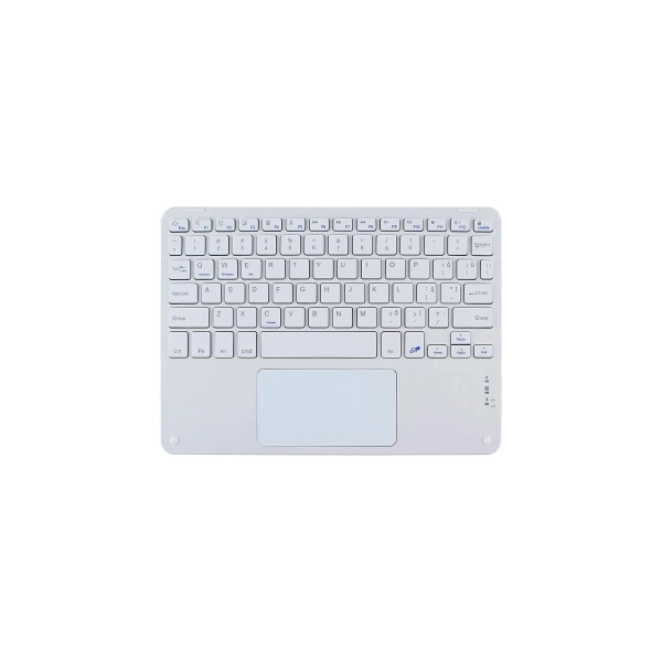 Bluetooth Klavye Touchpad Beyaz