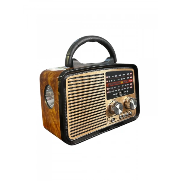 Bluetooth Nostalji Speaker Px-93Bt Gold