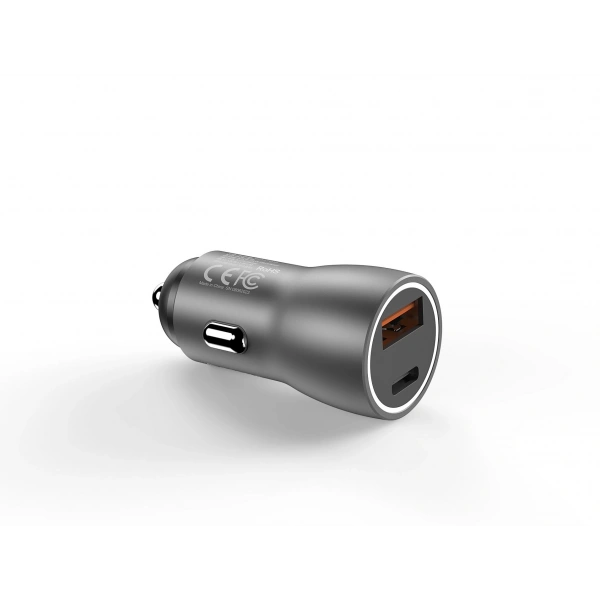 İberry 45W Çift Çıkışlı Araç Şarj Başlığı C45