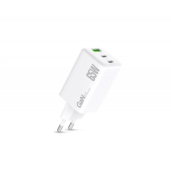 İBERRY 65W TYPE-C VE USB ÇIKIŞLI ADAPTÖR Hİ65