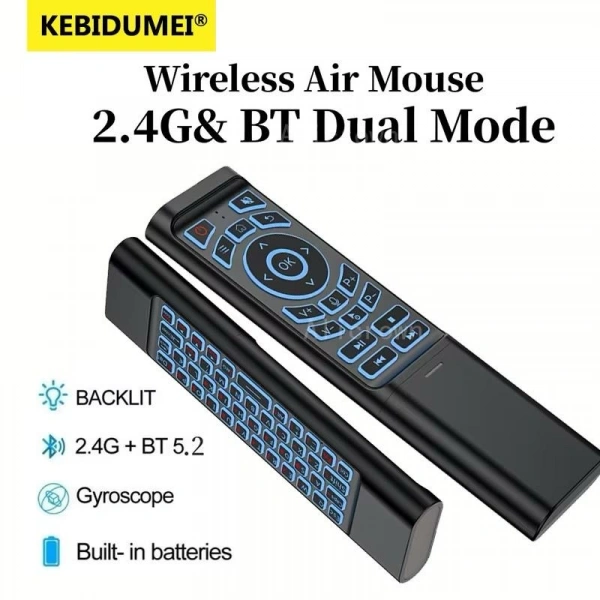 iDragon M3 Air Mouse ve Klavyeli Kumanda 2.4G/BT Switch
