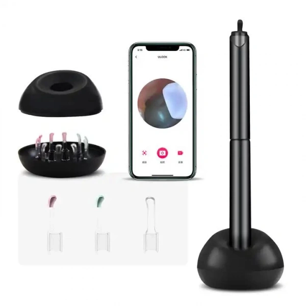 Kameralı Kulak Temizleme Kiti TM-01 Siyah