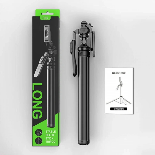 YK C05 SELFİE ÇUBUĞU TRİPOT KUMANDALI