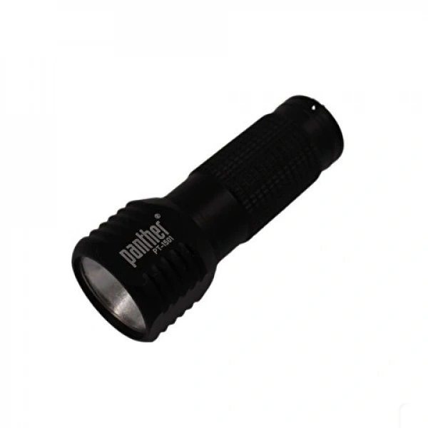 Metal El Feneri Siyah