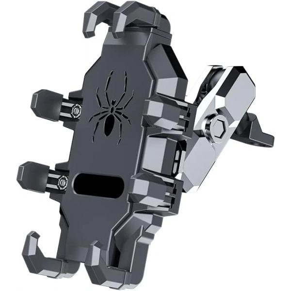 Motosiklet Ayna Yaylı Telefon Tutucu H08