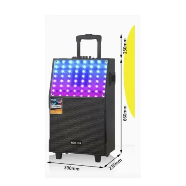 NDR-H12 1500W KARAOKE SES BOMBASI