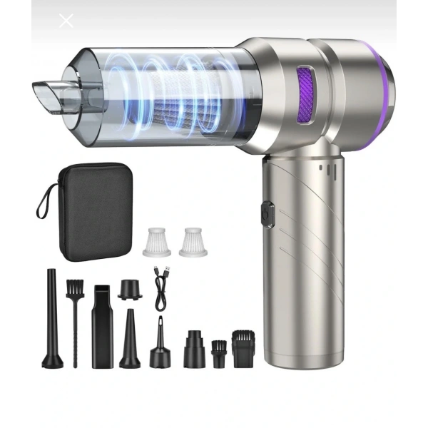 Şarjlı Araç Süpürgesi Ve Üfleme Çantalı Cs59 Plus Max