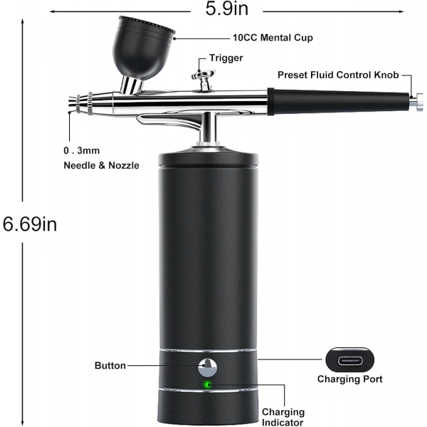 Şarjlı Boya Makinesi