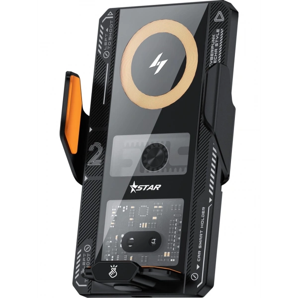 Smart 66W Kablosuz Şarjlı Telefon Tutucu T9