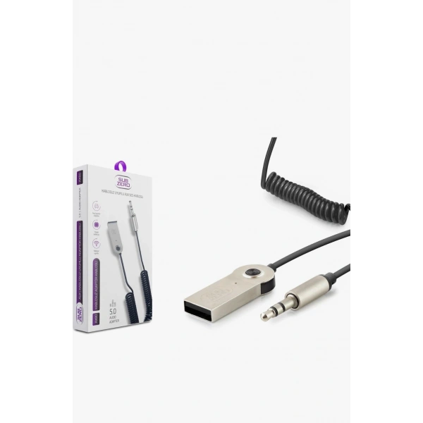 SubZero AX80 Kablosuz Uyumlu USB-AUX Ses Kablosu