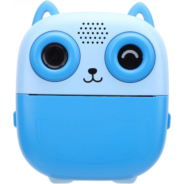 Termal Yazıcılı Çocuk Dijital Fotoğraf Makinesi S5-App Mavi