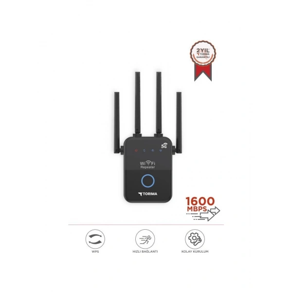 Torima Wifi Güçlendirici 1600 MBPS AC35Q