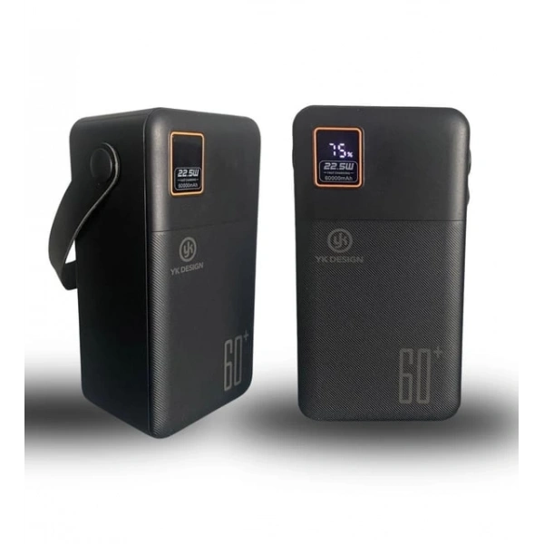 Yk Desıgn P925 60000 Mah Kablolu 22,5W Powerbank