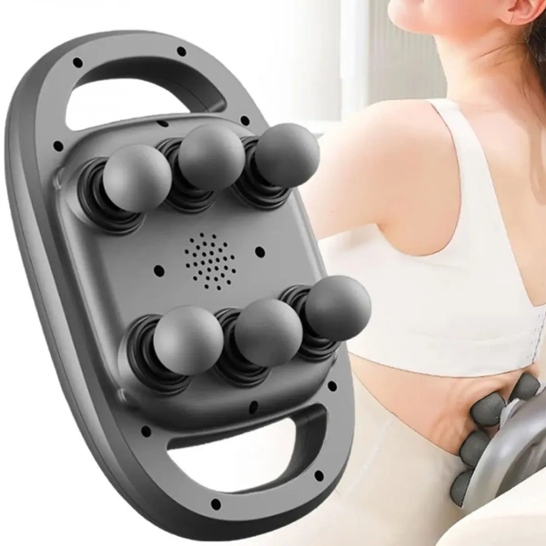 Ym-K60 Six Head Fascia Gun Masaj Aleti Gri