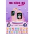 4G Max Çocuk Saati Hx Kids Pembe