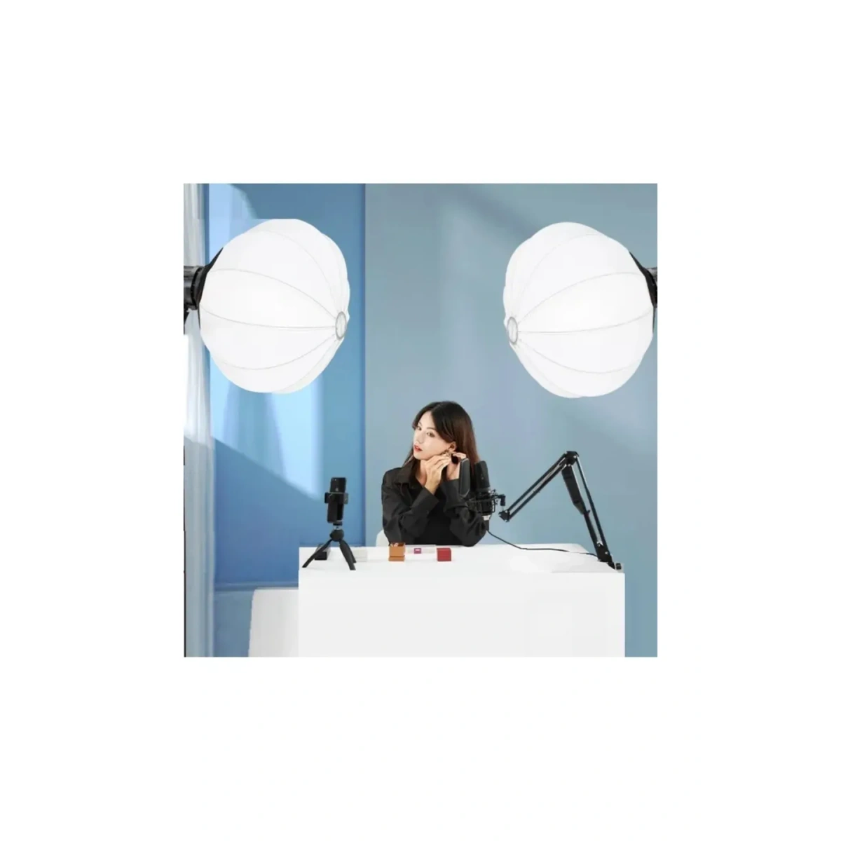 100W Soft Box YM-600-SS + 2 Metre Ayak