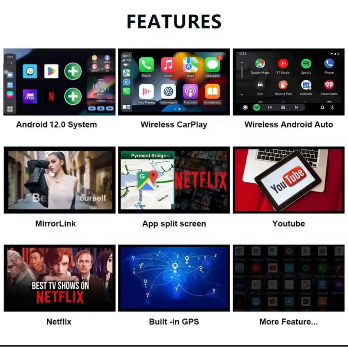 2+32 Gb Car Smart Box Carplay