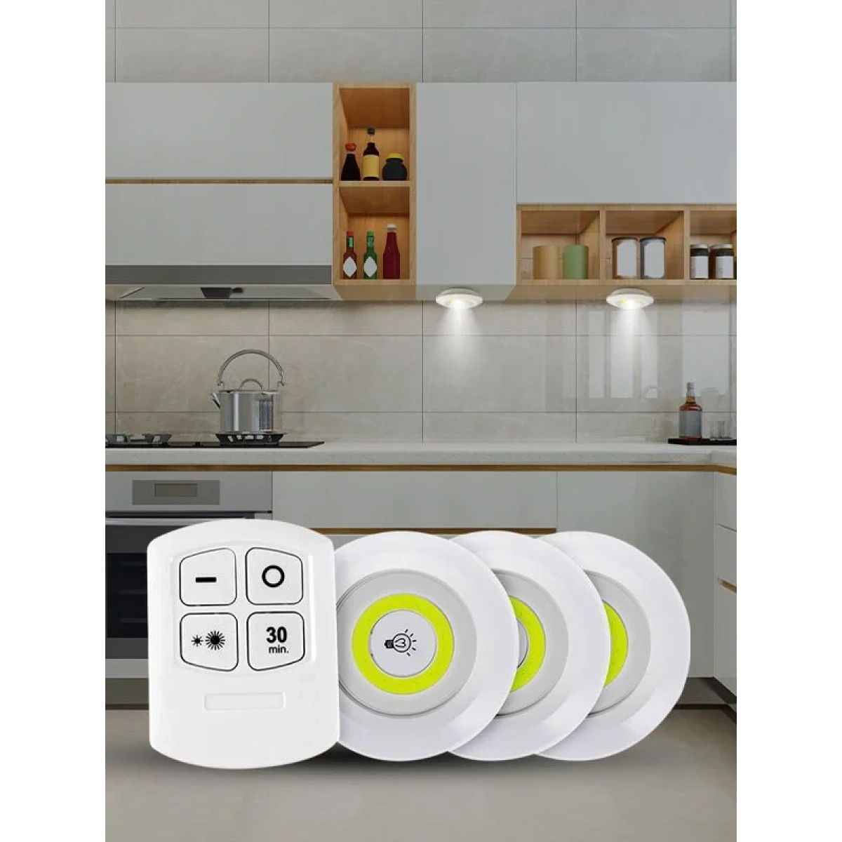 3 LÜ KUMANDALI LED LAMBA BRADER-30