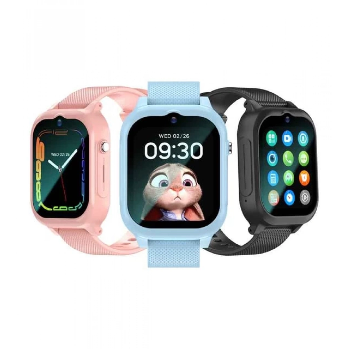 4G Max Çocuk Saati Hx Kids Mavi