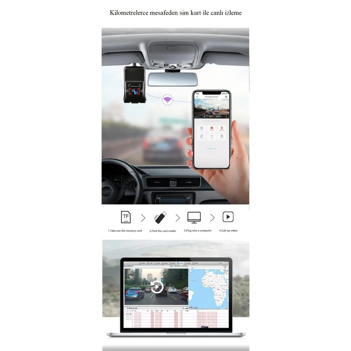 4G SMART ARAÇ KAMERASI
