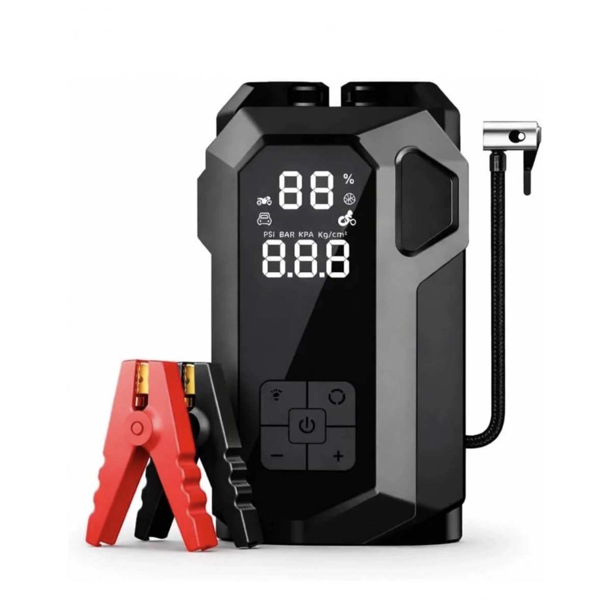 Şarjlı Akım Korumalı Araç Pompası Ve Akü Takviye Cs82 Plus Max