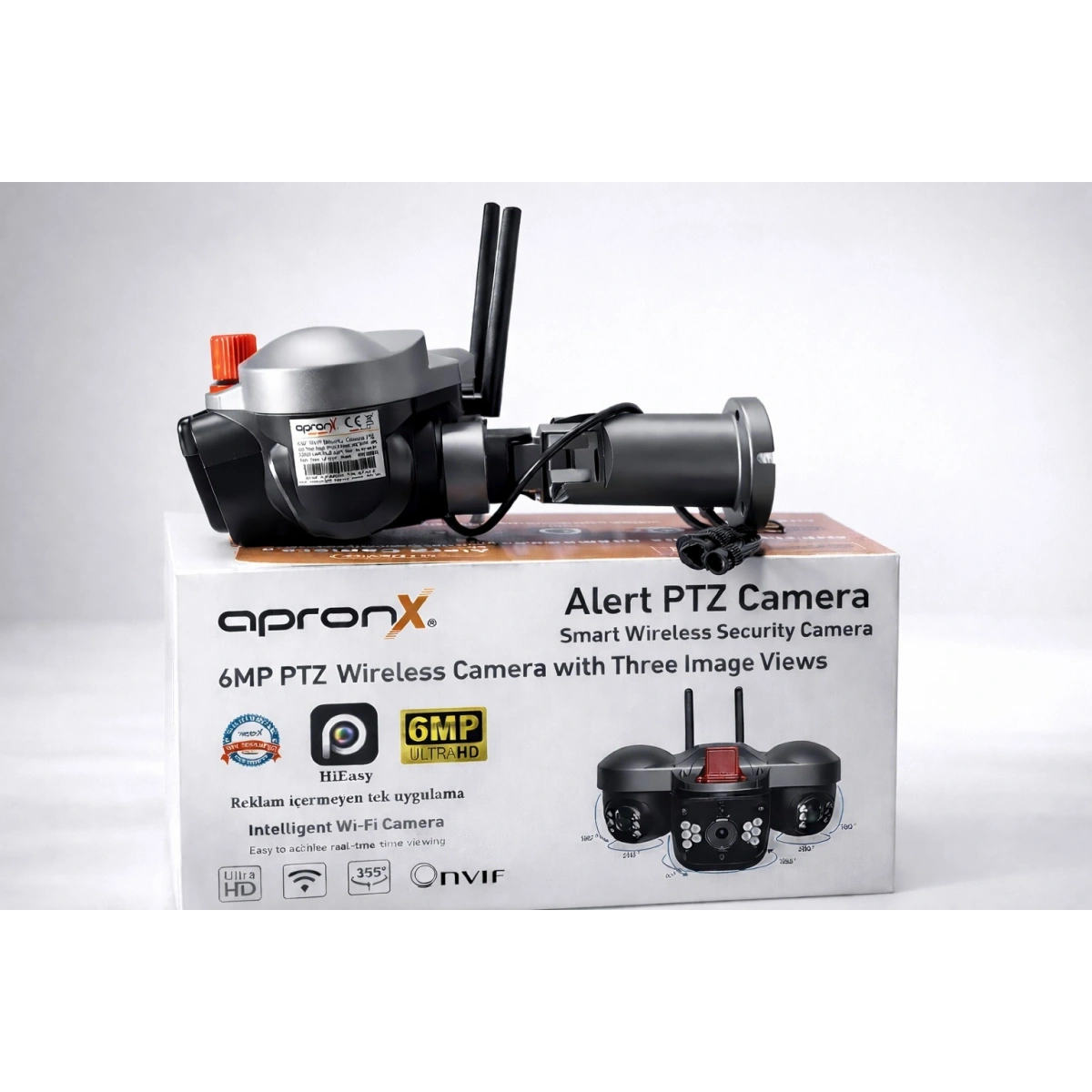 Apronx Apx-wp332 6Mp Üç Kameralı Wifi Kamera