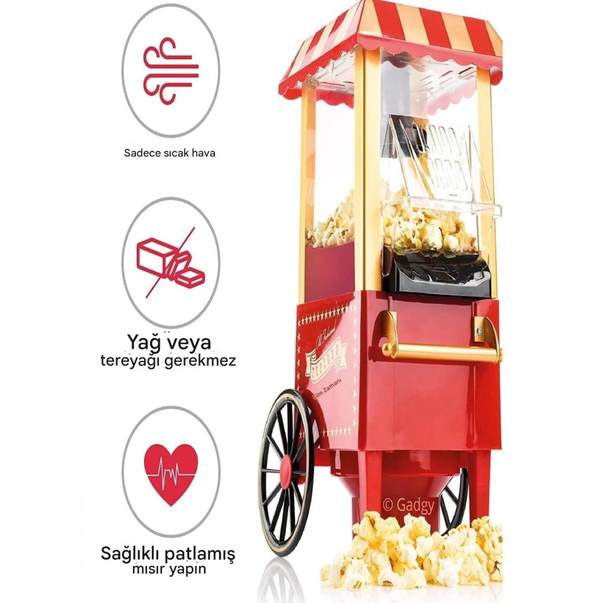 Mısır Patlatma Makinesi Cs74