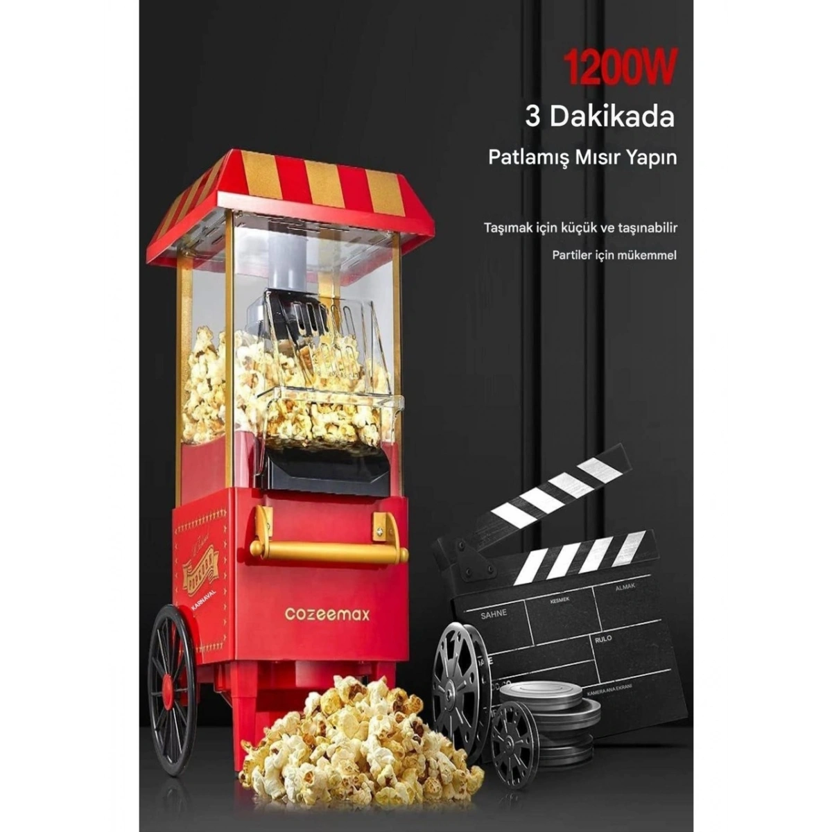 Mısır Patlatma Makinesi Cs74