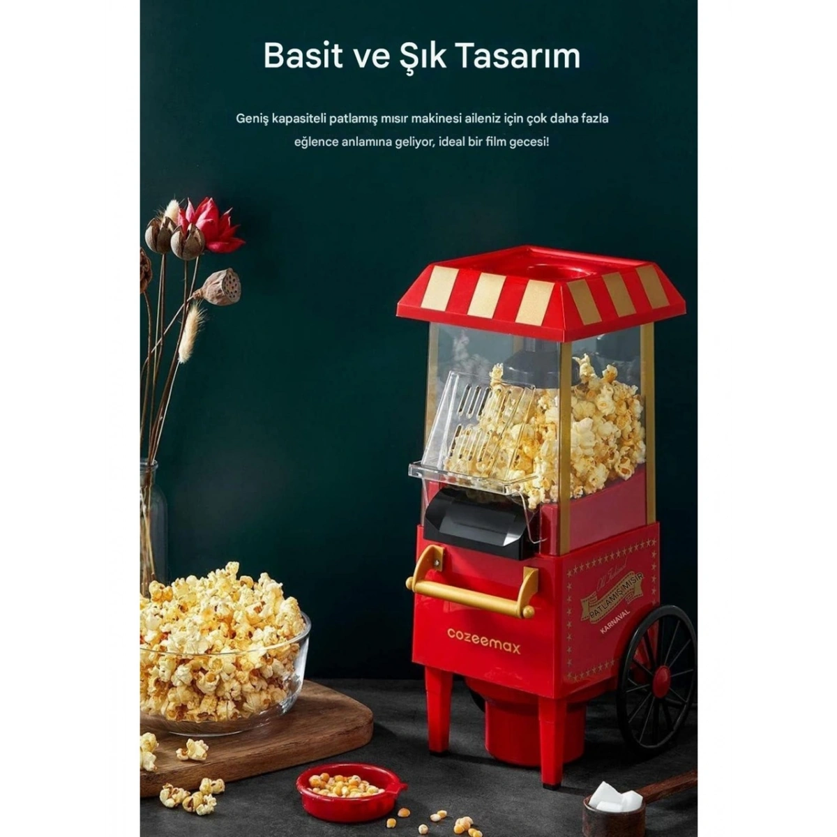 Mısır Patlatma Makinesi Cs74