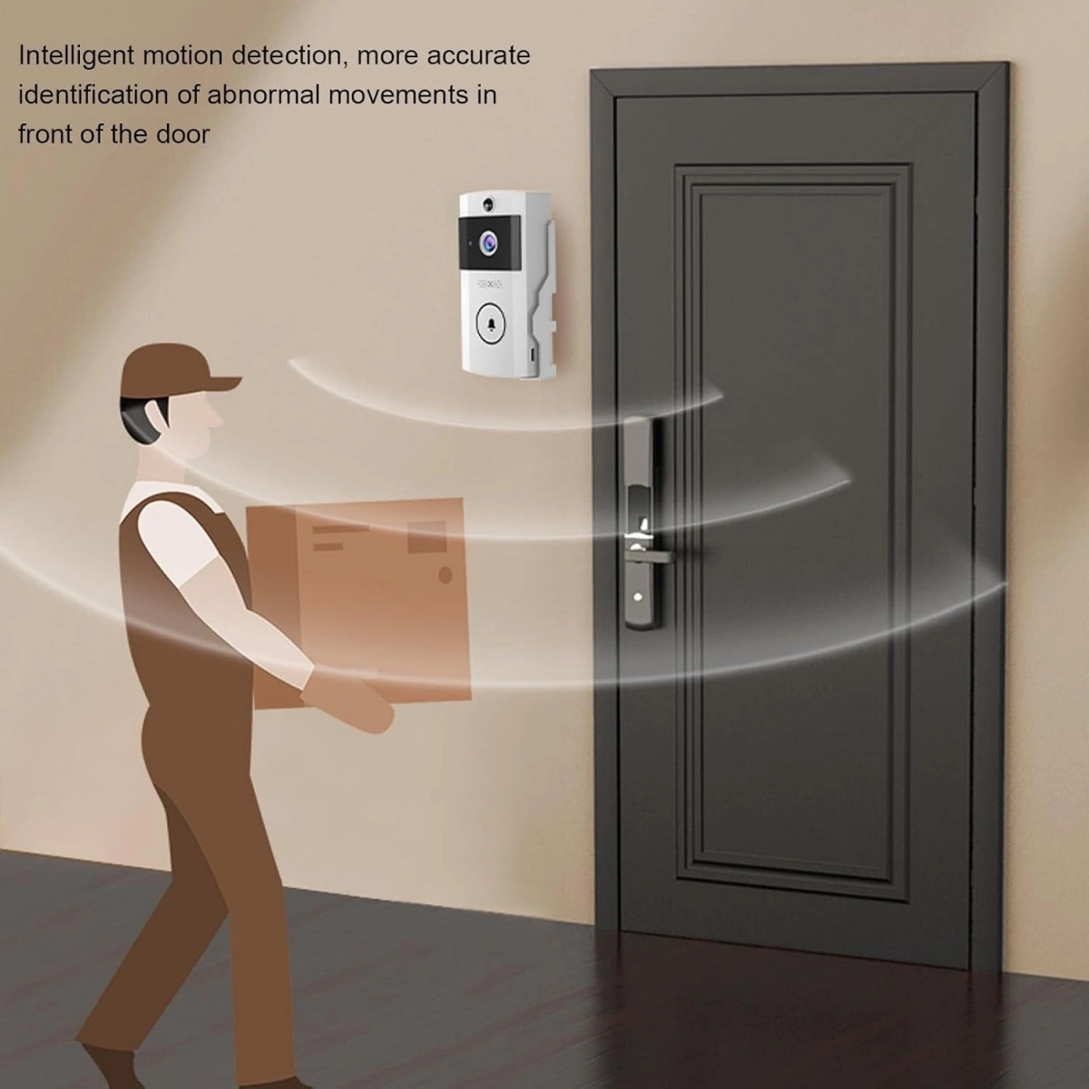 U9 Kapı Zili Wifi Özellikli Kamera