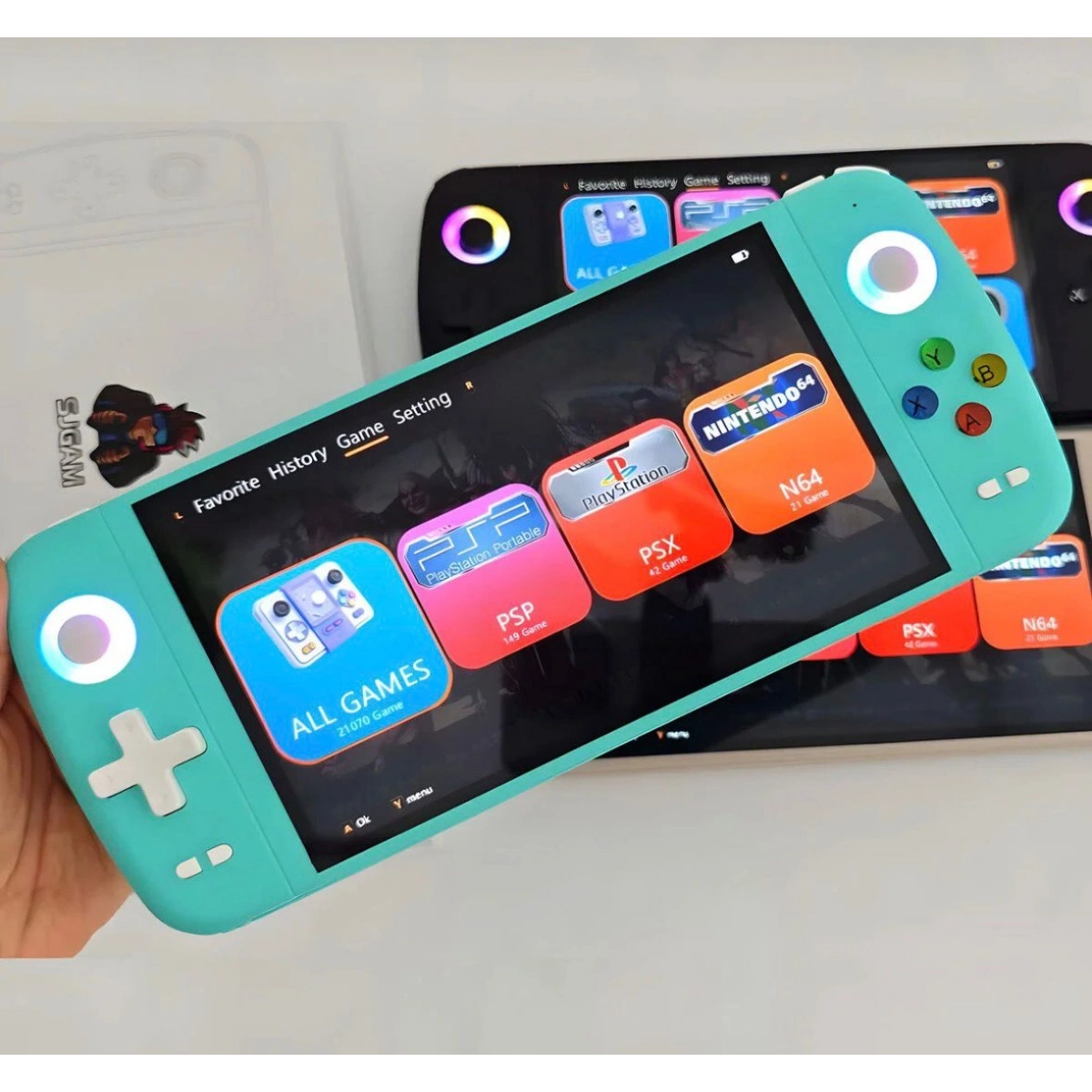 Sjgam M27 Oyun Tetris Yeşil