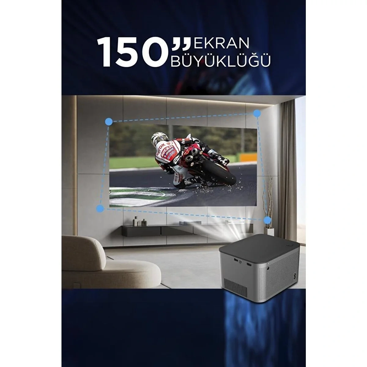 İ-Dragon Hy350 max Projeksiyon