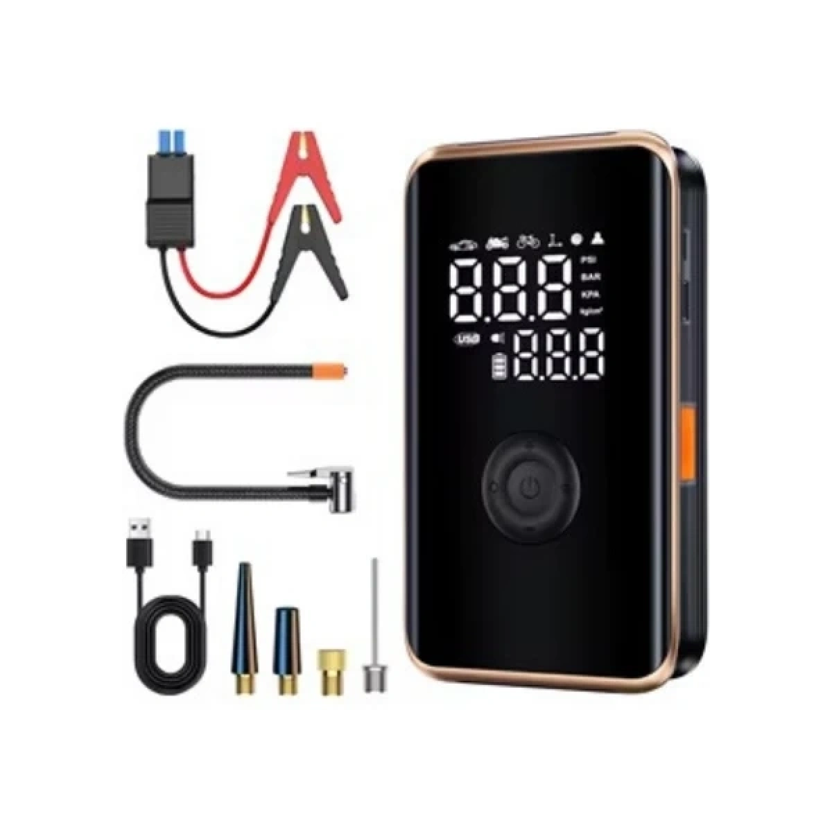 Şarjlı 12.000 mAh Araç Pompası Ve Akü Takviye Cs71 Plus Max