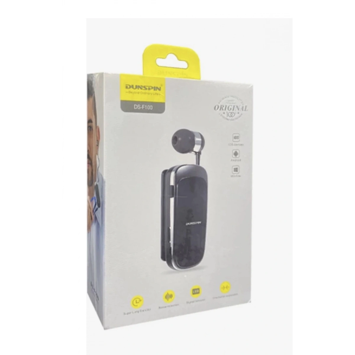 Dunspin Ds-F100 Çekmeli Bluetooth Kulaklık