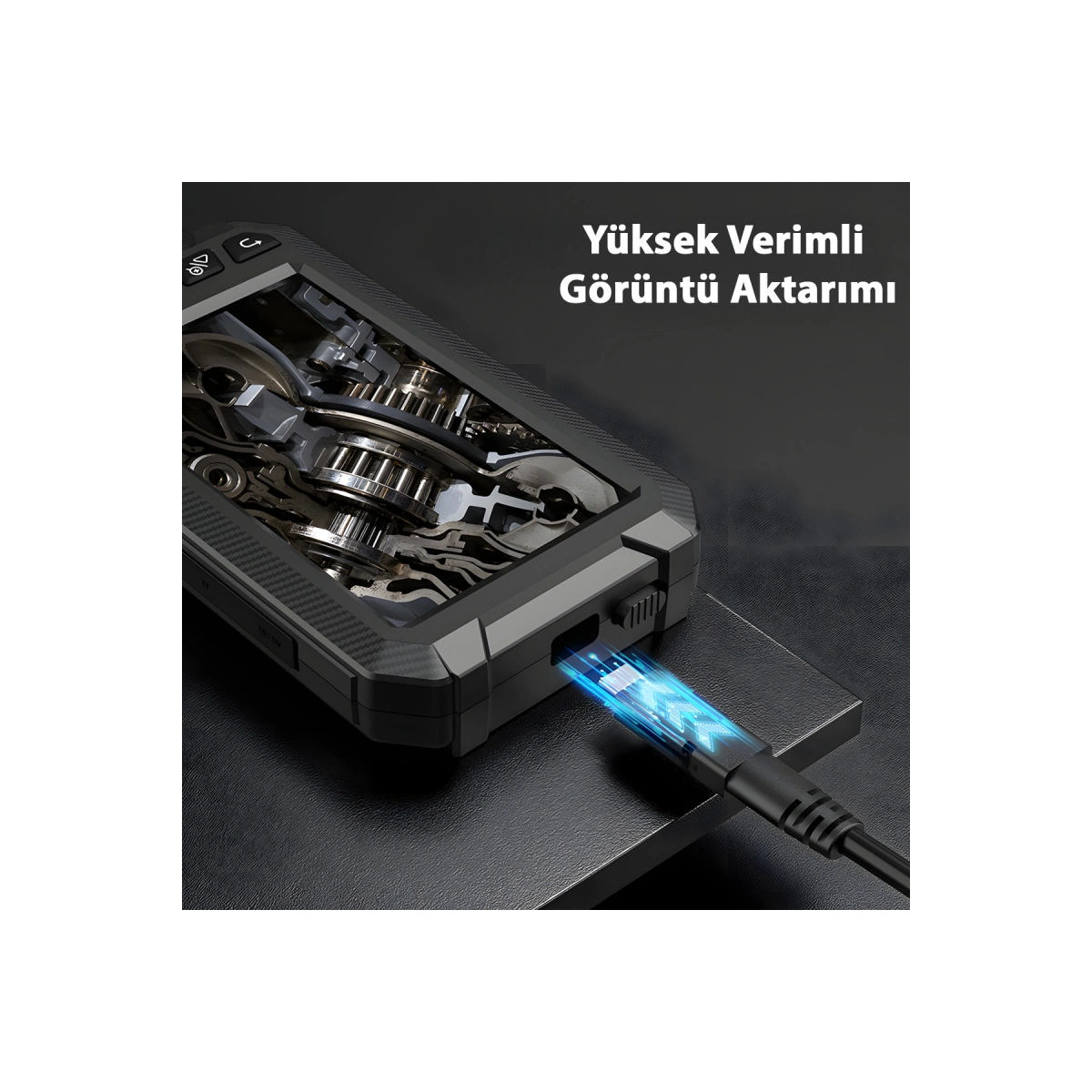 Monitörlü Yılan Kamera 10 Metre Wifili 5003-2