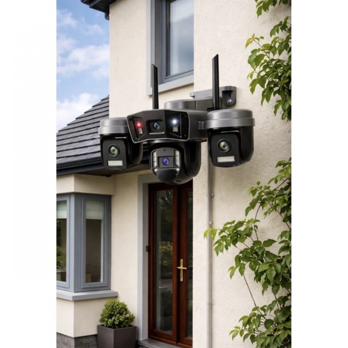 O-Kam Ok-240 Premium 4 Kameralı Wi-Fi Kamera