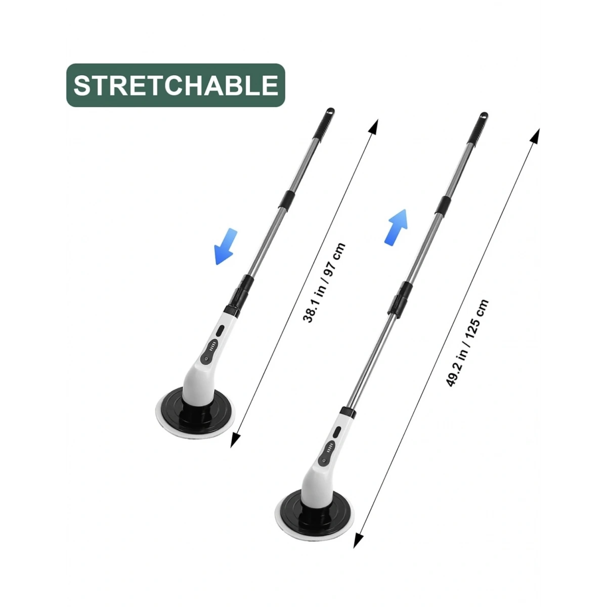 7 in 1 Elektrikli Temizlik Fırçası Jy-6010