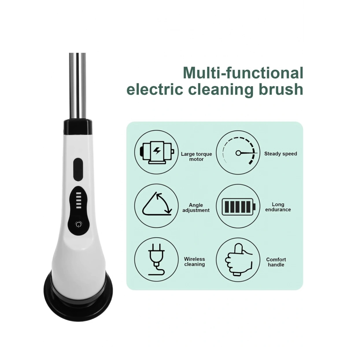 7 in 1 Elektrikli Temizlik Fırçası Jy-6010