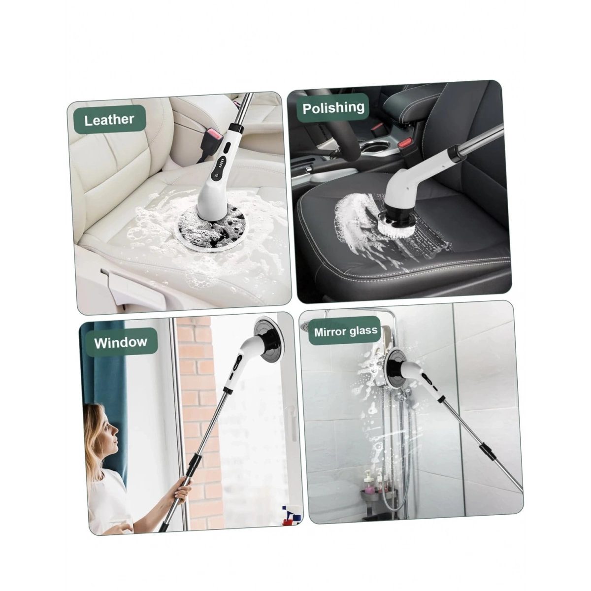 7 in 1 Elektrikli Temizlik Fırçası Jy-6010