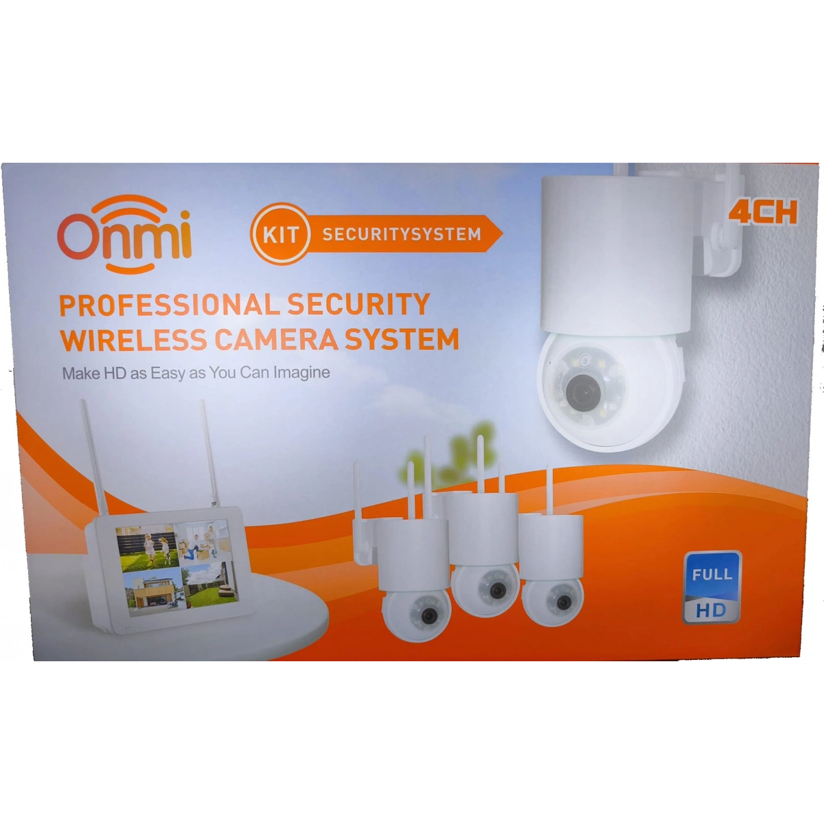 Apronx DSM600 4 Kanal Nvr + 3Mp 4 Kamera Full Color Mik. + 10 Lcd Wifi Set + 480 Gb SSD Harddisk