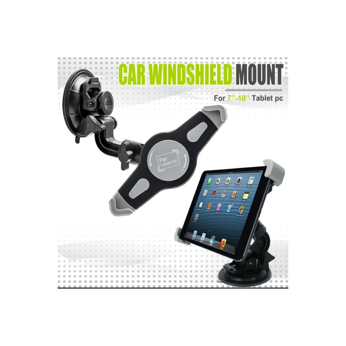 Araç İçi Vantuzlu Tablet Tutucu Tab-3