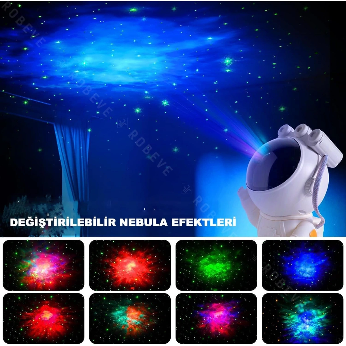 Astronot Gece Lambası Yk3432