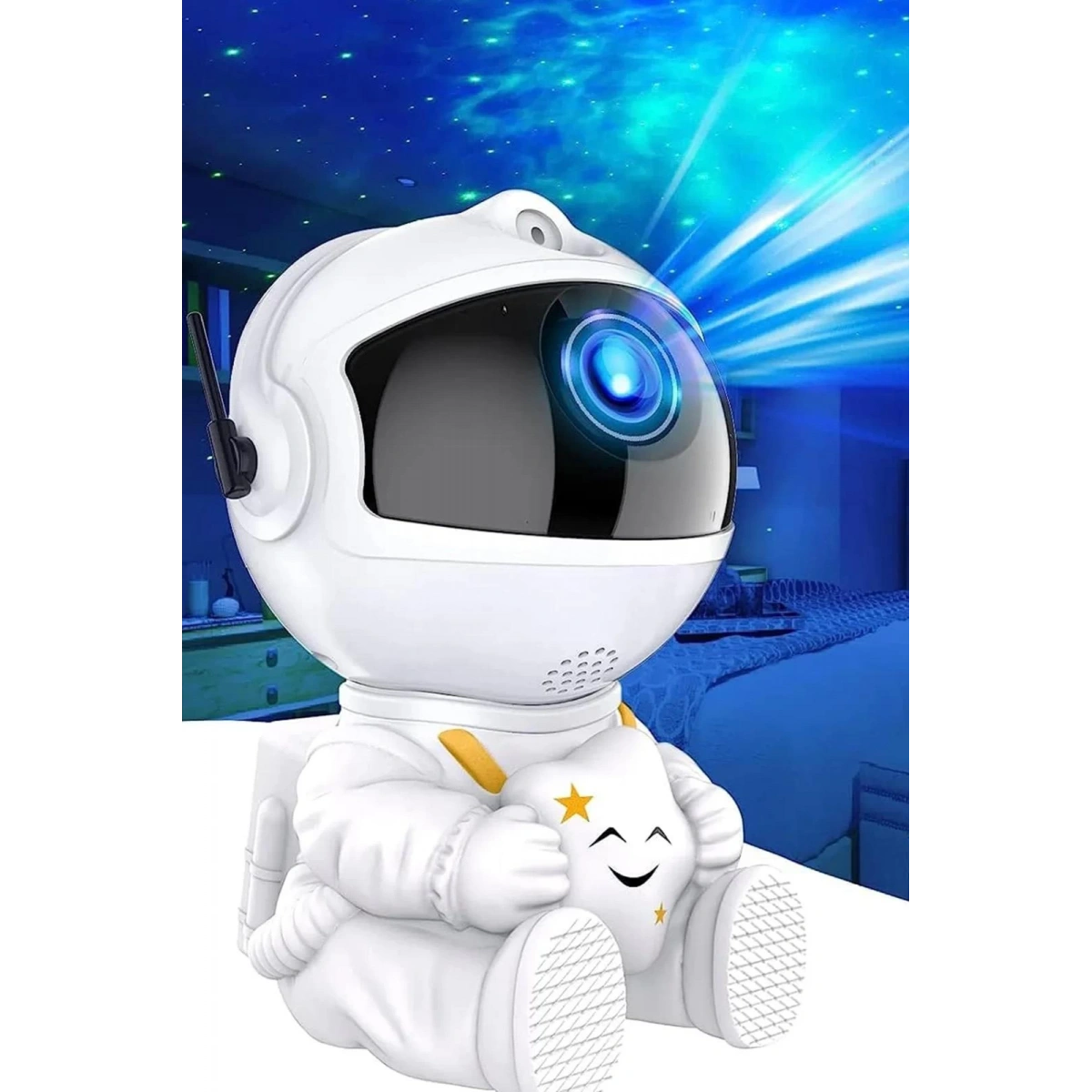 Astronot Projektör Gece Lambası Ve Bluetooth Hoparlör 532